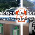 Stockage de l'énergie sous forme mécanique: STEP, volant d'inertie et air comprimé